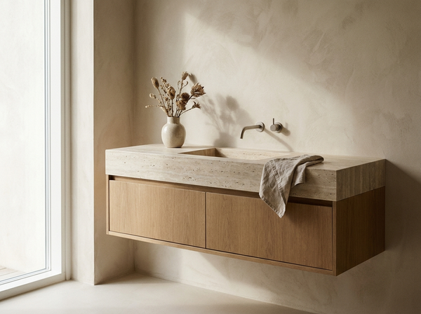Test - Mobile bagno sospeso 80cm